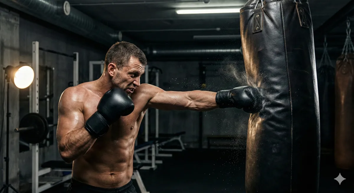 Aula de Boxe no Centro de Lutas TTC, Tijuca, Rio de Janeiro